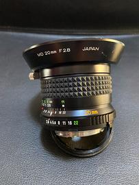 20 mm f2.8 Minolta Rokkor Grandangolo