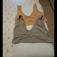 reggiseni due, morbidi Senza ferretto taglia 6+