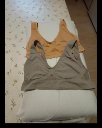 reggiseni due, morbidi Senza ferretto taglia 6+