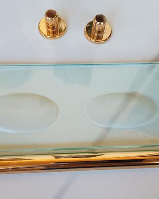 Mensola bagno vetro