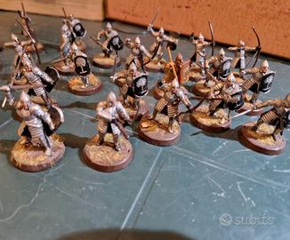 miniature fanti Gondor da Lords of the Rings