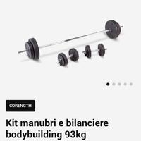 Kit pesi decathlon