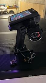 Radiocomando flysky nb4+ e due riceventi