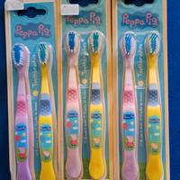 lotto spazzolini denti peppa pig