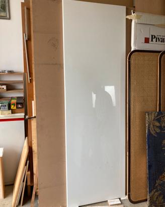 2 pannelli 220 x 70 laccati bianco