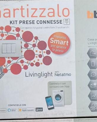 Kit prese connesse Livinglight BTicino