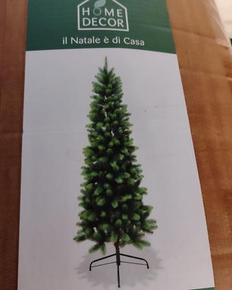 ALBERO NATALE SLIM INTERAMENTE PVC