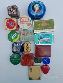  Scatolette latta vintage