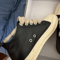 Scarpe Rick Owens Jumbo  in pelle 43’