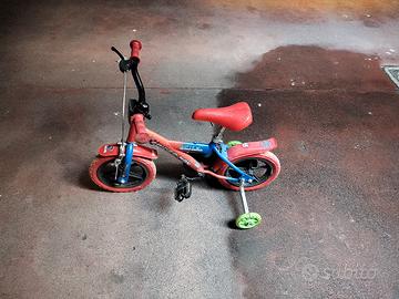 bici bimbo spiderman 