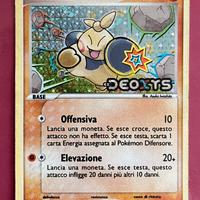 Carta Pokémon Makuhita 65  EX Deoxys Holo Stamped