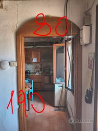finta porta, solo cornice. in legno massello 