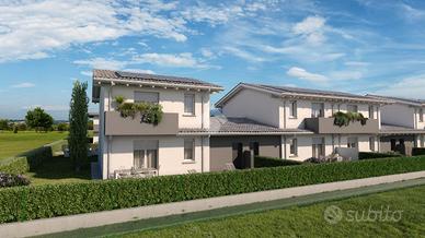 VILLA A SCHIERA D'ANGOLO A BRIGNANO GERA D'ADDA