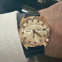 Orologio  Enicar ocean pearl automatico raro