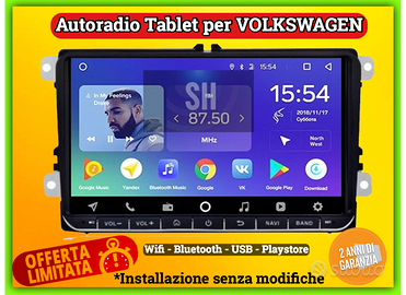 Autoradio tablet 9 pollici Android Volkswagen