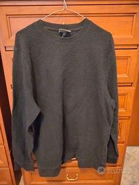Maglione nero da uomo taglia L