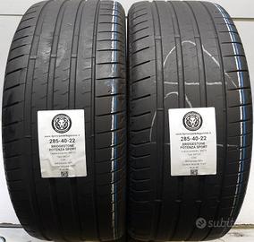2 GOMME 285 40 22 BRIDGESTONE A58579