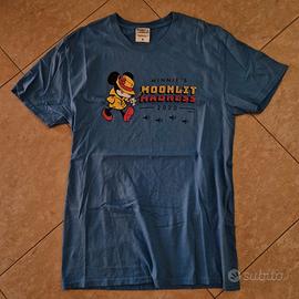 Maglietta/T-Shirt Celeste con Grafica di Minnie S