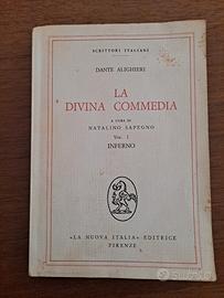 La Divina Commedia  Inferno Sapegno  ediz. 68