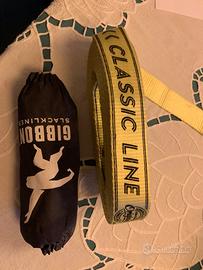 slack line Gibbon Classic come nuova