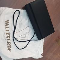 Borsa Valleverde in raso nera