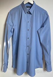 Camicia Dolce & Gabbana  Gold uomo  celeste tg41
