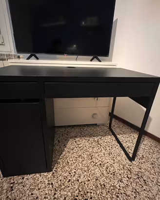 Scrivania IKEA nero/marrone