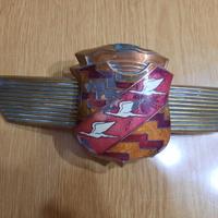 Fregio Stemma Ornamento Cofano Fiat 1400 Cabrio