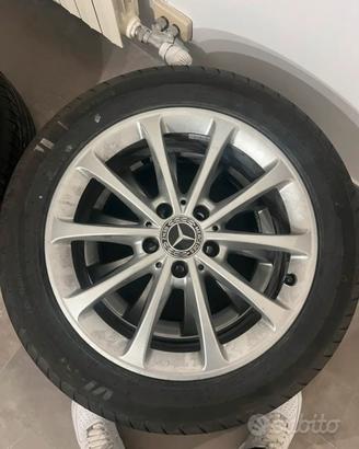 Cerchi originali mercedes 17 gommati