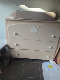 cassettiere con sdraio