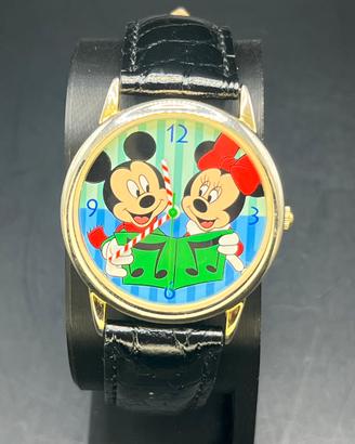 Orologio Mickey & Minnie Canto di Natale Vintage 🎄