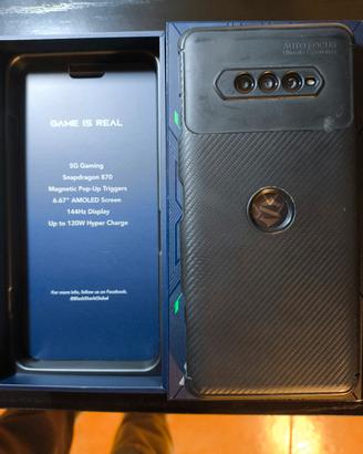Xiaomi Black Shark 4Pro  5G nero 256 GB 12 GB RAM 