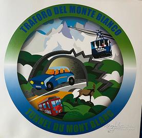 Serigrafia stampa Ugo Nespolo, rara