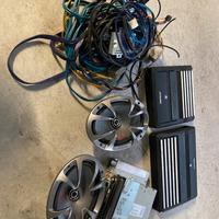 Impianto hifi auto alpine iva d300r