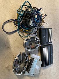 Impianto hifi auto alpine iva d300r