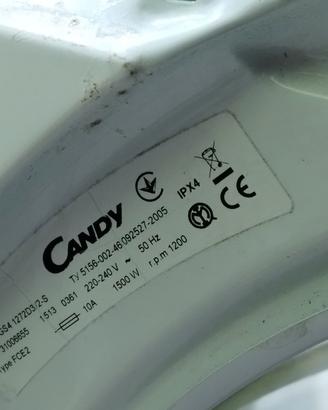 Ricambi lavatrice Candy GS4 1272d3/2-S