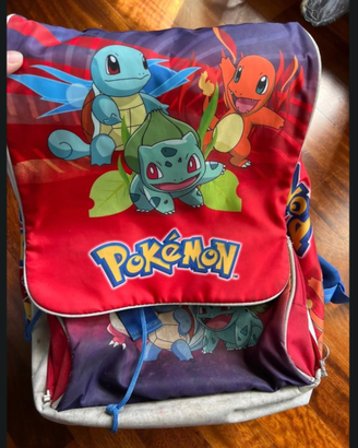 zaino cartella dei Pokémon