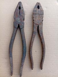 pinze in ferro antico vintage 2 pz