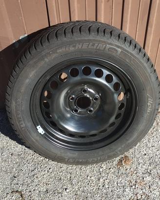 4 GOMME INVERNALI MICHELIN ALPIN 185/60 R15 CERC
