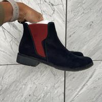 Stivaletti chelsea blu navy