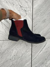 Stivaletti chelsea blu navy