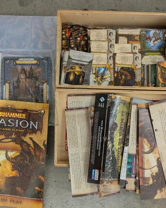 lotto Carte da gioco Warhammer invasion