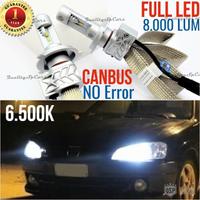 Luci LED H4 CANBUS ANABBA+ABBA Peugeot 106 6500K