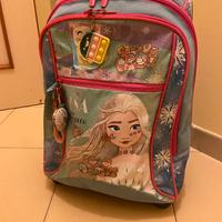 zaino trolley bambina Frozen scuola primaria