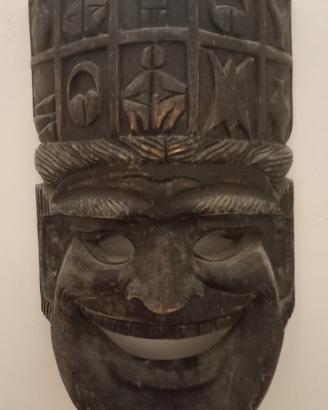 Maschera Africana in legno 