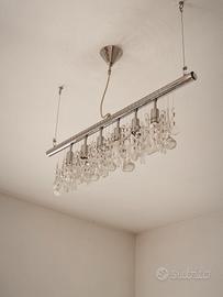 lampadario in cristallo 