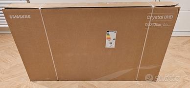 📺 Samsung Crystal UHD 65" DU7100–Ancora imballato