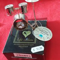 Batteria mini silver plated