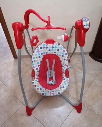 Altalena bimbo a batteria e corrente Graco