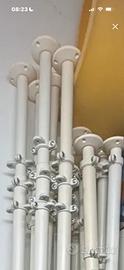 2 montanti Ikea STOLMEN 210cm 330cm
